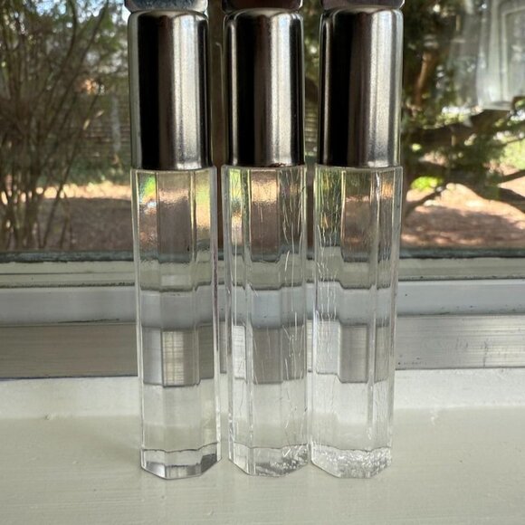 Vintage Rialto Octagonal Lucite Seafood Forks Japan Set Of 3 Stainless Steel Han - Picture 4 of 8